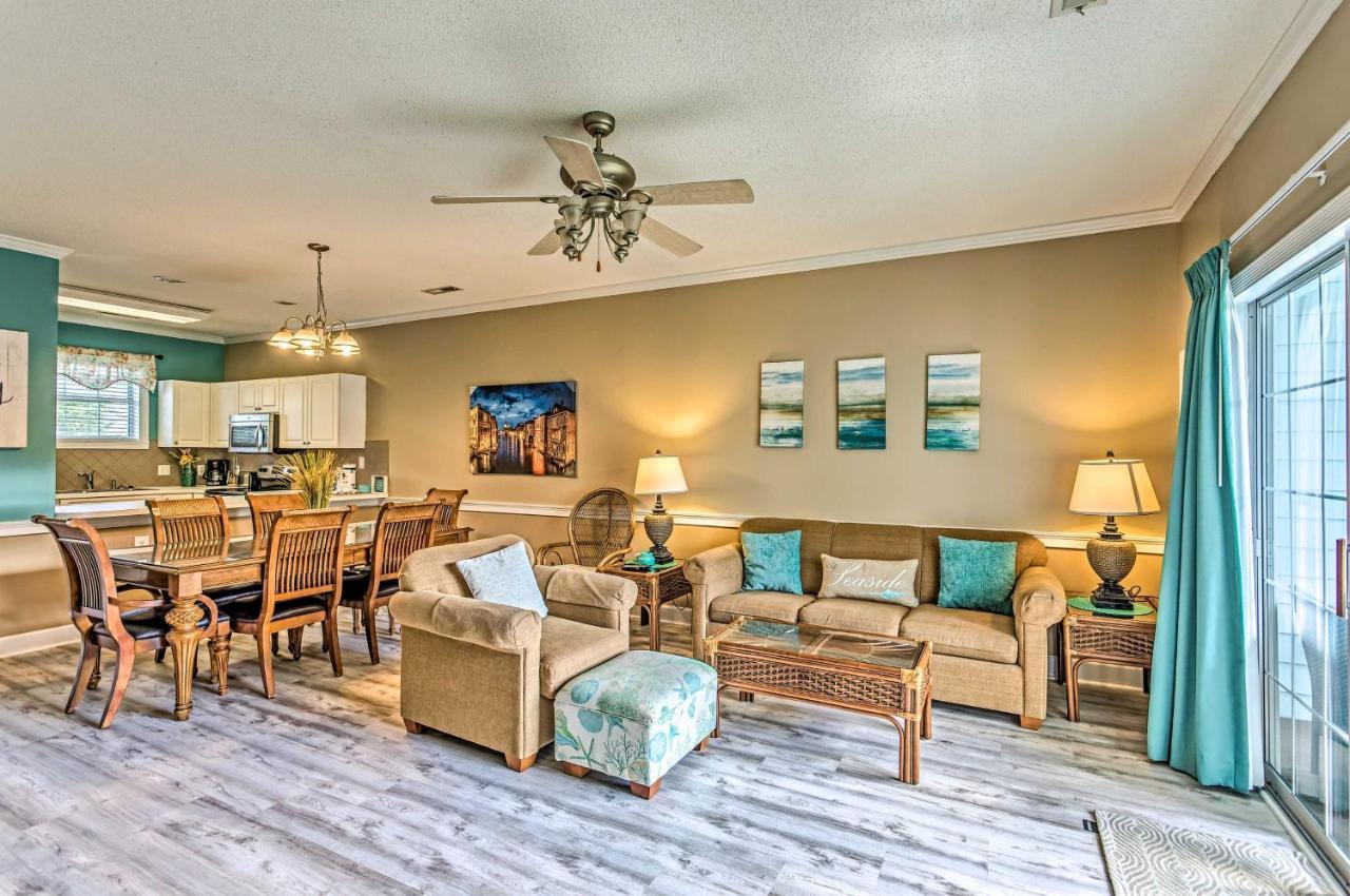 Myrtlewood Resort Condo With Games Less Than 2 Mi To Beach! 미를 비치 외부 사진